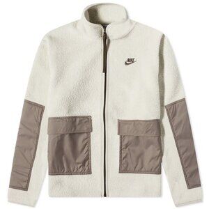 Nike Sportswear Sport Essential Fleece Sherpa Jacket DD5021-072 Men’s X-Large